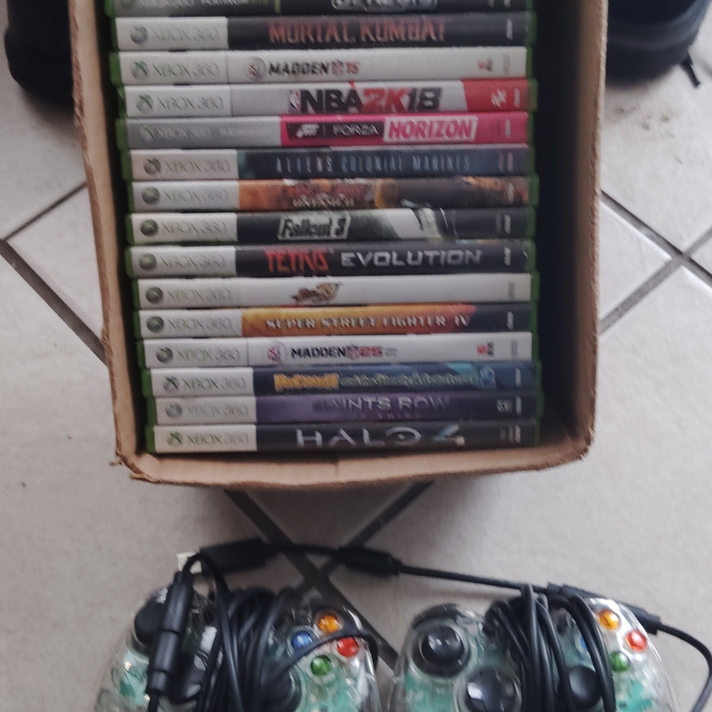 360 Game Bundle with Controllers